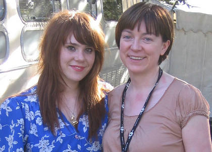 Julie Cullen and Kate Nash