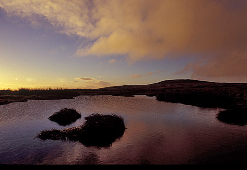 Sunrise on Slieve Gallion
