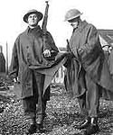 Image of two members of the Home Guard, Fulham, London 1940