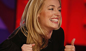 Cat Deeley on Friday Night With Jonathan Ross