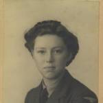 Doreen in uniform. Doreen in uniform.