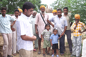 Off the main route from Ludhiana to Amritsar is the remote village of Chahot.  For Qasim this is the first time he has visited the Indian village which some of his relatives called home before partition.