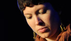 Alela Diane on stage on Thursday evening.