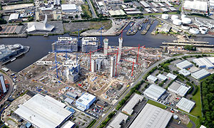The Salford site