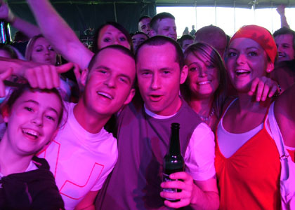 Saturday crowd