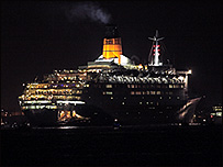 QE2 leaving Southampton, Richard Willock
