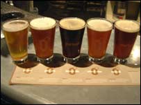 Pints of beer