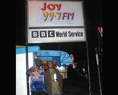 Iyare visits Joy FM