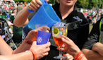 Everyone's getting involved with the fun in the sun!
