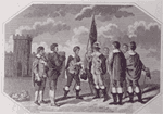 Charles I, raising the Royal Standard