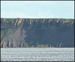 Area of cliff