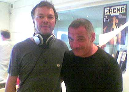 Pete Tong's Phone Pix from Cafe Mambo - 23rd July 2004

