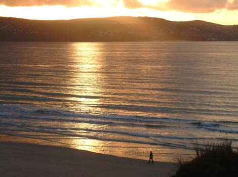 Sunrise at Godrevy