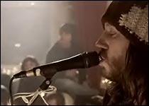 Badly Drawn Boy entertains his house party