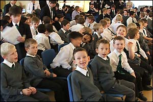 Derby Grammar School students