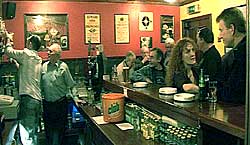 Interior of Bradley's bar in  Desertmartin
