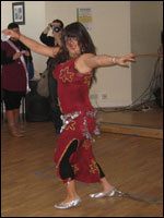 Dancing woman