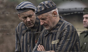 (l-r) Rupert Graves as Mordechai, Jack Shepherd as Kuhn