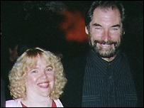 Debra Best with Timothy Dalton