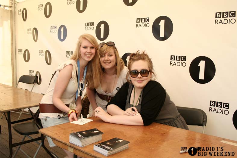Signing sessions with Adele