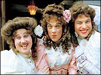 Matt Lucas, Robbie Williams and David Walliams