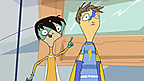 Tony yn siarad a Gabriel am ei broblem.