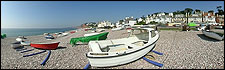 Boats at Budleigh Salterton