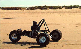 Picture: one of the kite buggies