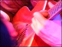 Scott at Glee Club