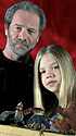 Peter Mullan and Vivien Endicott-Douglas as The Great Wizard and Marnie