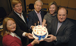 Today presenters (from left): Carolyn Quinn, Edward Stourton, John Humphrys, Sarah Montague and James Naughtie