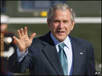O presidente dos Estados Unidos, George W. Bush (AP)