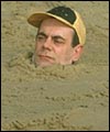 in the sand