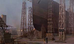 The Titanic is recreated