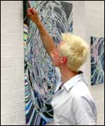 Leo at work