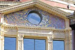 Mosaic at the Royal Albert Hall by Shelagh Wakely, sponsored by The Jerwood Charitable Foundation