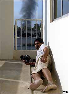 Photographer near the mosque