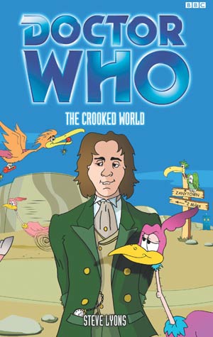 enlarged book cover of crookedworld