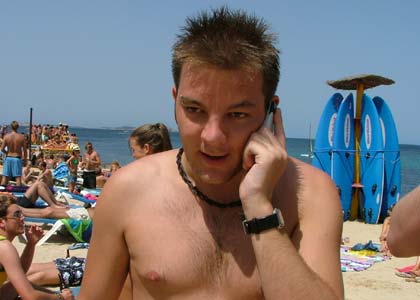 JK & Joel take up the challenges set by Vernon's listeners - JK had to get a rub down from a man on the beach whilst Joe had to twang as many bikinis as possible in 60 seconds

