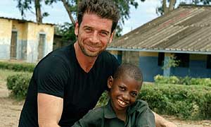 Nick Knowles meets Joseph in Zambia
