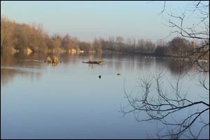 The lake
