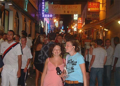 Annie Mac live from Cafe Mambo - 5th August 2004

