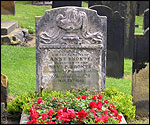 Anne Bronte's grave