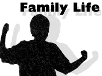 Silhouette of a boy