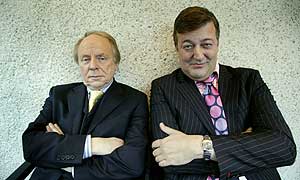 Stephen Fry and John Bird in Absolute Power