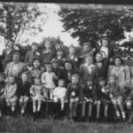 Residents of Derwent Rd and Trent Rd, Ipswich posing before their VE Day street party, held on 8th May 1945. Where are the men? Residents of Derwent Rd and Trent Rd, Ipswich posing before their VE Day street party, held on 8th May 1945. Where are the men?