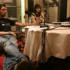 Colin puts his feet up before the show