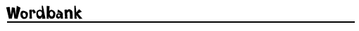 wordbank