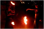Fire dancers