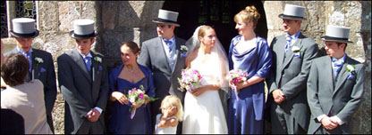 People at a wedding